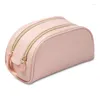 Cosmetic Bags PU Leather Travel Beauty Bag Women Handbag Makeup Case High Capacity Waterproof Men Toiletry Wash Shaving Organizer