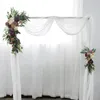 Dekorativa blommor Refinement Artificial Rose Flower Wedding Arch Props Ornament Festival Scene Scen Bakgrund Layout Dekor