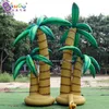 4MH (13.2 ft) med fläktfabrik Direkt reklam Uppblåsbar PLAM Tree Air BLOUNT ARTICIAL PLANTS TRE Ballonger för fest Event Dekoration Toys Sports