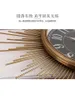 Wall Clocks American Style Retro Clock Living Room Furniture Fashion Creative Silent Quartz Luxury Decorative