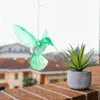 Decorazioni da giardino 6 pezzi Ciondoli colibrì in cristallo Ornamenti per uccelli Pendenti per la casa Pendenti in acrilico per volare