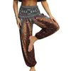 Damesbroek Dames Casual verenprint Hoge taille Losse legging Yoga Dans Etnische stijl Mode Lichtgewicht Boho