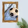 Wall Stickers 3D Three-dimensional Football World Cup Dormitory Bedroom Creative Decoration Self-adhesive Paper Home