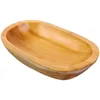 Dinnerware Sets Wood Tray Wooden Trays For Decor Plate Bowl Bowls Decorative Serving Small