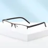 Solglasögon 2024 Metal Reading Glasses Men High Quality Business Hyperopia Women Eyewear 1.0 1.5 2,0 2,5 3,0 3,5 4.0