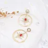 Orecchini pendenti Makersland Zircone Gioielli di moda di lusso per regali da donna Cerchio di gioielli personalizzati all'ingrosso Donna Ragazza