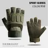 Gants tactiques Doigt long cyclisme en plein air sports fitness alpinisme terrain d'entraînement CS gants pour écran tactile doigt complet Gants à quatre demi-doigts