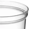 Ensembles de vaisselle Boîte d'assaisonnement transparente Conteneur de pot de condiment en porcelaine avec couvercles Cuillère Cuisine Cruet Pot Plateau Sel Cave Sucrier
