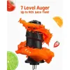 Powerful Slow Cold Press Juicer Machine for Fruit and Vegetable High Juice Yield Easy to Clean 2-Speed Modes Reverse Function 240124