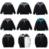 MBメンズパーカースウェットシャツChaoブランドMB Yin Yang Color Water Drop Wing Feather Round Neck Pullover Mens and Womens Bf RooseCoat2024デザイナー