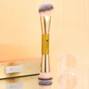 DUcare Dualended Sculpting Foundation Makeup Brushes Powder Concealer Blush Brush for Liquid Cream Contour Blending Face 240131