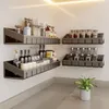 Portaoggetti da cucina, organizer da parete, impilabile, ampio controsoffitto, portaspezie, ripiano, armadietto, armadietto, accessori