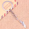 Keychains 20pcs Fashion Keychain 34x10mm Statue Of York Pendants DIY Men Jewelry Car Key Chain Ring Holder Souvenir For Gift