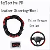 Steering Wheel Covers Car Cover Anti Slip Leather Perfect Fit Auto Interior Decoration