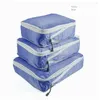 Storage Bags Large Capacity Travel Bag Compressible Packaging Cube Foldable Waterproof Suitcase Nylon Portable Luggage Rack