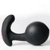 Wireless Remote Control Male Prostate Massager Inflatable Anal Plug Vibrating Butt Plug Anal Expansion Vibrator Sex Toys For Men 240129