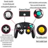 وحدات التحكم في اللعبة GameCube Controller لـ Switch NGC USB Wired Gamepad Wii Vibration Handheld Molestick GC Controle PC