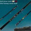 Golf Drivers Shaft FujiVen TR 567 zwart Kleur Zeer elastische grafiet Club Shafts Flex RSX Gratis montage mouw en grip 240124