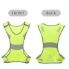 West Cycling Reflective Vest Men 안전 높은 가시성 보호 러닝 밤 동안 여성 조끼