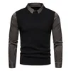 Winter Mens Sweater Knitwear Large Size Led Clothes Casual Pullovers Personality Fashion Cold Shirts 240127