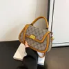 New Contrasting Women's Handbag with Versatile Texture, One Shoulder Crossbody Bag, Printed Small Bag 2024 78% Off Store wholesale