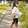 Jackets Girls 'Autumn e Winter Fur Coat 2024 Baby da moda coreana