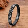 Charm Armbanden Ronde Natuursteen Kraal Armband Groothandel Mannelijke Braclete Voor Vrouwen Accessoires Mode-sieraden Punk Roestvrij Staal