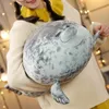 30~80cm Simulated Seal Plush Toy White Phocidae Grey Soft Aquatic Stuffed Animal Doll Kids Gift 304060cm 240130