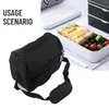 Dinnerware Large Insulated Lunch Bag Thermal Cool Storage Tote Box Adult Kids Men Waterproof Kitchen & Organization