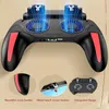 H10 Gaming Zubehör Handheld Grip Game Controller Joystick Gamepad für Pubg Trigger Dual Lüfter Spiel Kühler für Telefon 240124