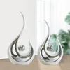 2 Stuks Modern Abstract Sculptuur Standbeeld Kantoor Home Decor Tafelblad Ornament Keramische Figuren 240202