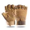 Gants tactiques à doigts longs, cyclisme en plein air, sport, fitness, alpinisme, terrain d'entraînement, CS, doigt complet, pour écran tactile, gants à coque souple