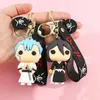 Schlüsselanhänger Japan Anime BLEACH Figur Kurosaki Ichigo PVC Modell Schlüsselanhänger Rucksack Ornament Schlüsselanhänger Auto Anhänger Schlüsselhalter für Spielzeug Geschenke