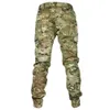 Mege Tactical Camouflage Joggers utomhus ripstop lastbyxor Arbeta kläder Vandring Jakt Kampbyxor Herrkläder 240124