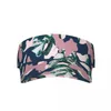 Berets Summer Air Sun Hat Men Women Adjustable Visor UV Protection Top Empty Sports Leaf Camouflage Sunscreen Cap