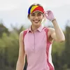 Bérets Summer Sun Sun Hat Men des femmes Visor Ajusteur UV Protection Top Top Sports vides SEYCHELLES FLAG CAP