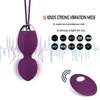 USB Wibratory bezprzewodowe zdalne sterowanie Kegel Ball Vibrate Miłość jajka zabawki dla par produktów dla dorosłych kobiety seksowne wibracje 240202