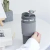 Bottiglie d'acqua Tazze da caffè Ufficio Creativo Termica Cafe Copo Tazza termica Tazza da 450 ml Semplice Ins Vento Bottiglia in acciaio inossidabile 304