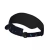Berets Summer Sun Hat verstelbaar Visor UV Protection Top lege muzieknoten Treble Clef Sport Sunscreen Cap