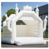 wholesale Macaron colourful 4x4m pvc Bounce House 13x13ft Inflatable Wedding Jumper Bouncy Castle/Moon jumper/Bridal Bouncer jumping House with blower 07