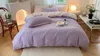 Bedding Sets Double Down Comforter Set Cotton Smiple Soft Skin Cover And Pillowcase 4