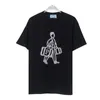 Mens Designer T-shirt pour hommes chemises Femmes Tshirt Man Black Tee Womens Vêtements Coton Colon à manches courtes