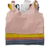 Yoga kläder justera kvinnors sportväst u-back bh fitness jogging med fodrad bröstdyna gym underkläder tank tops damer lululemenli 5110ess