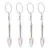 Keychains 4pcs Mini Spoon Kitchen Charms Tableware Pendant Keychain Keyring Bag Purse For Birthday Gift Jewelry