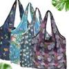 Shopping Bags Foldable Bag Large Food Handbags For Grocery Reusable Eco Beach Toy Stock Storage Women Shoulder Tote