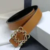 Brown Belt Woman Buckle Belt Designer Belt Box Brand Smooth Buckle Belt 19 Colors White Orange Black Läder Belt Silver Buckle Gold Buckle Black Buckle Blue Belt