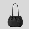 Вечерние сумки, повседневная сумка-ведро с рюшами, стеганые женские сумки на плечо с хлопковой подкладкой, дизайнерская сумка для покупателя, шикарный клатч