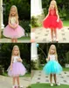 Mode Meisjes Jurk Kinderen Lovertjes Lijfje Gelaagde Tule Prinses Jurk voor Bruiloft Baby Meisjes Kleding5802214