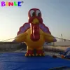 5mH (16.5ft) With blower wholesale Giant Vivid Inflatable Turkey Inflatable Ostrich Mascot Model Blow Up Animal Balloon For Thanksgiving Decoration