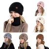 Party Supplies Ladies Winter Scarf And Hat Set Stay Cozy Fashionable With Knitted Beanie Fleece Neck Combo